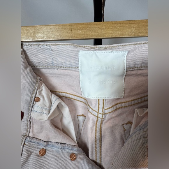 MOTHER Superior The Tomcat Ankle Jeans – Dunked in Trouble Size 27 - Picture 16 of 16